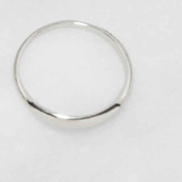 Two band/One with Rhinestones Silver Ring - Picture 6 of 6